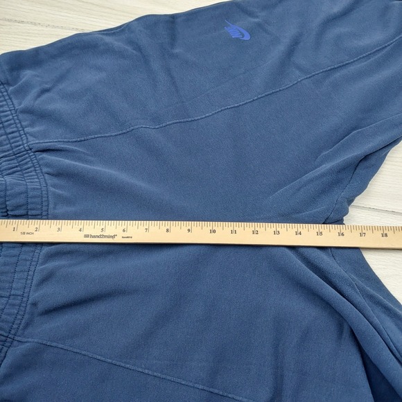 Nike Dance Trousers Womens 2XL Blue Loose Baggy Fleece Joggers Hip Hop Y2K‎ - Picture 10 of 12